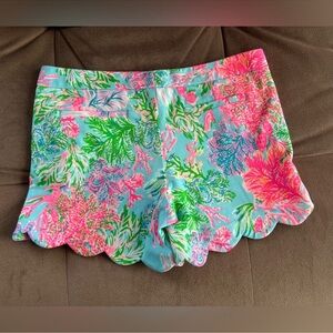 NWT Lilly Pulitzer Buttercup Knit Shorts in Celestial Blue